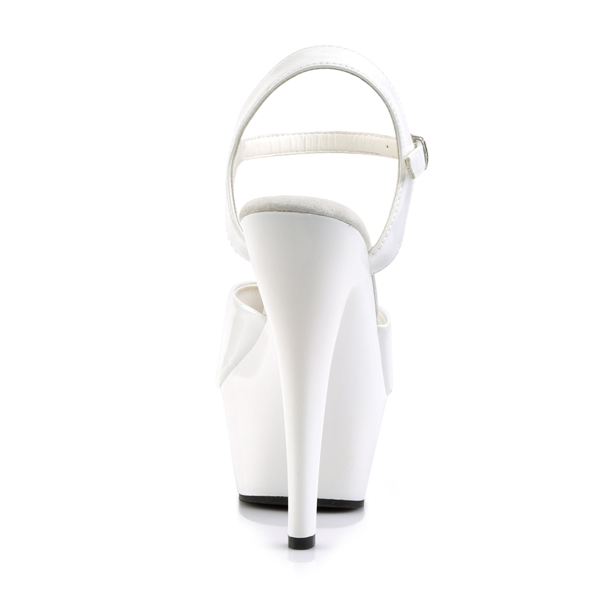 KISS-209 Pleaser 6" Heel White Patent Pole Dancing Platforms-Pleaser- Sexy Shoes Fetish Footwear