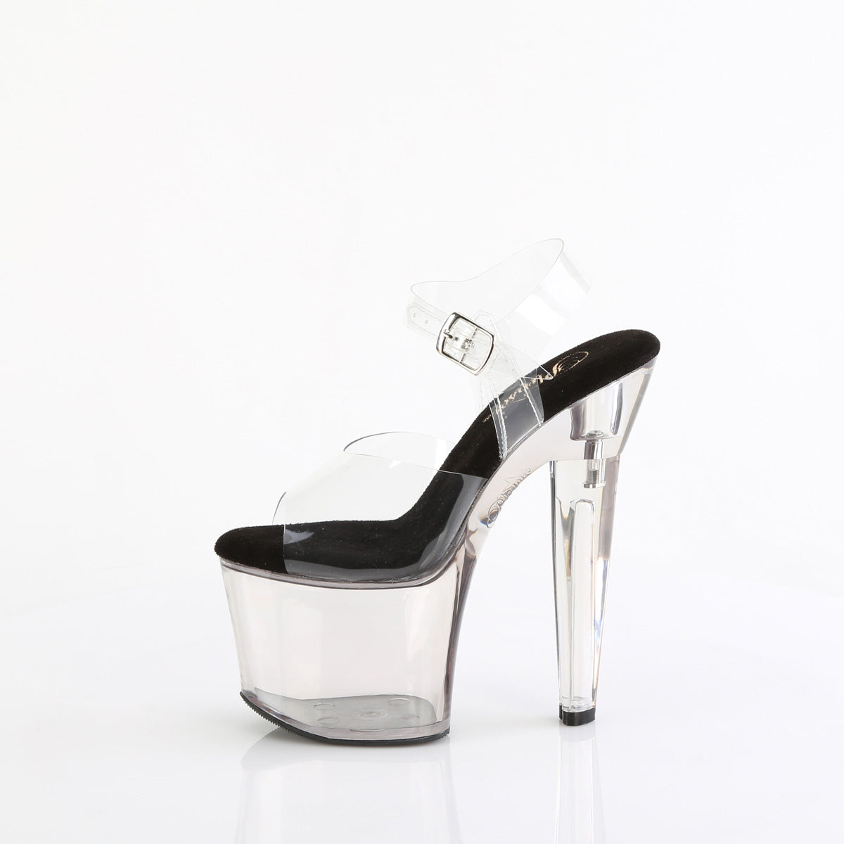 LOVESICK-708T Pleaser Sexy 7 Inch Tinted High Heels Perspex Pole Shoes