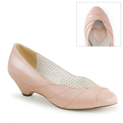 Lulu-05 Pin Up 1,5-дюймовый каблук розовый розовый фетиш обувь
