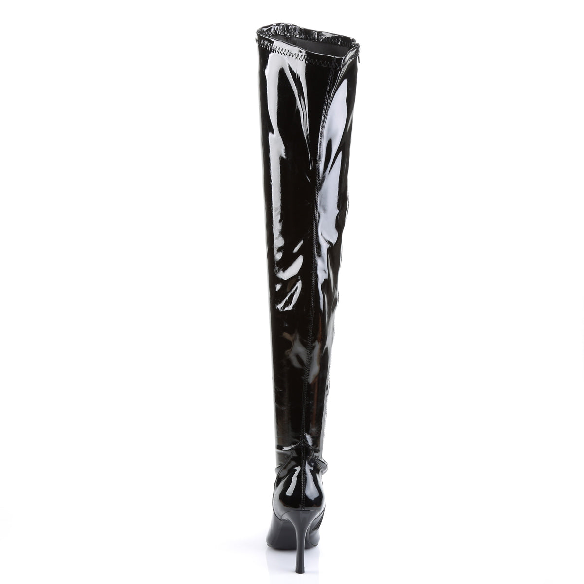 LUST-3000 Funtasma 4" Heel Black Stretch Women Boots Funtasma Costume Shoes Footwear