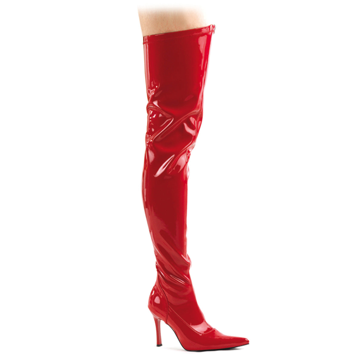 LUST-3000 Funtasma 4 Inch Heel Red Women's Boots Funtasma Costume Shoes