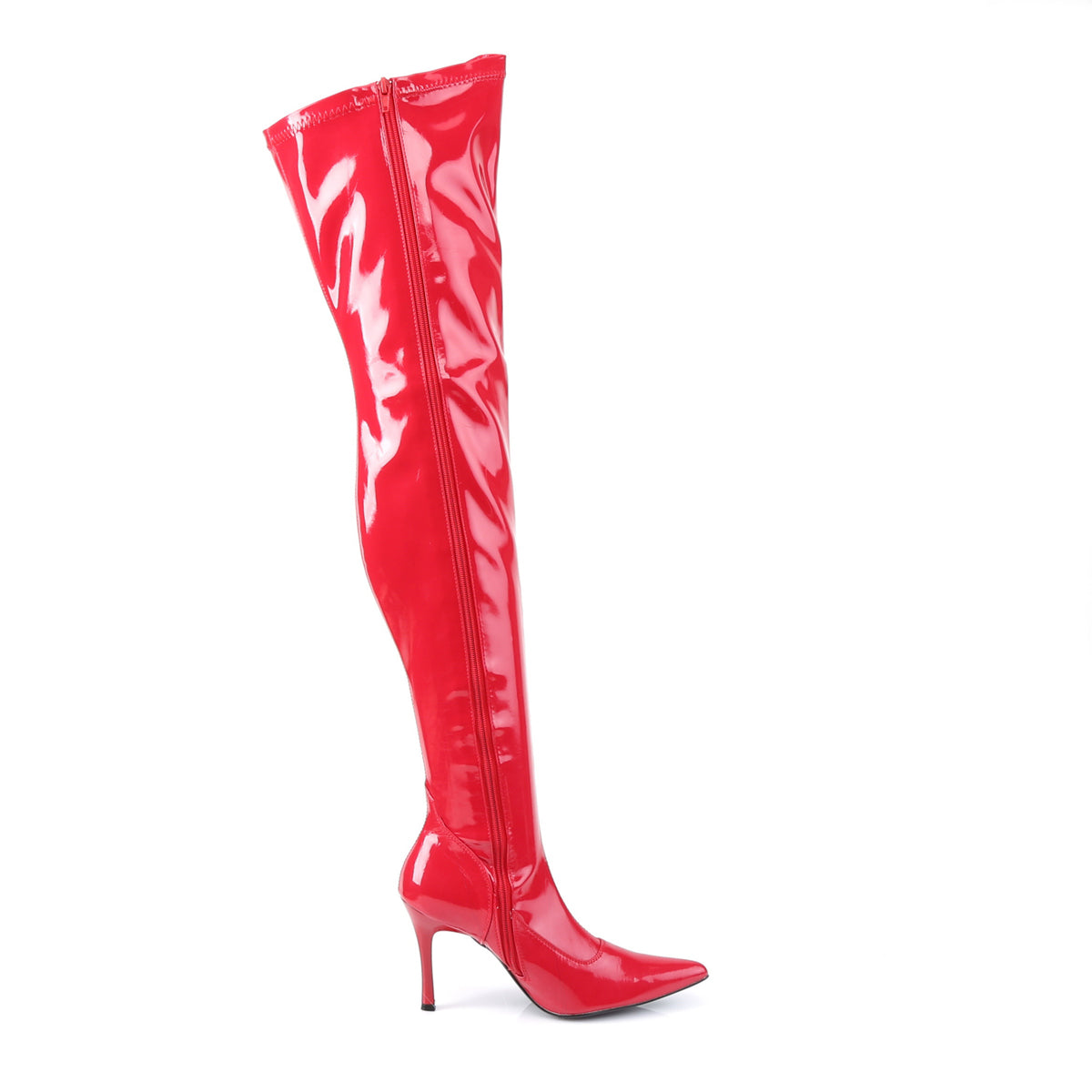 LUST-3000 Funtasma 4 Inch Heel Red Women's Boots Funtasma Costume Shoes Fancy Dress