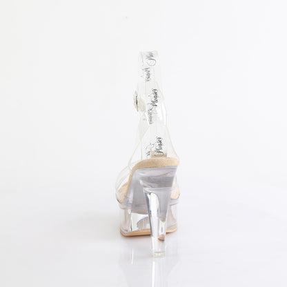 MARTINI-505 Clear Transparent Fabulicious Pole Dancing Shoes.