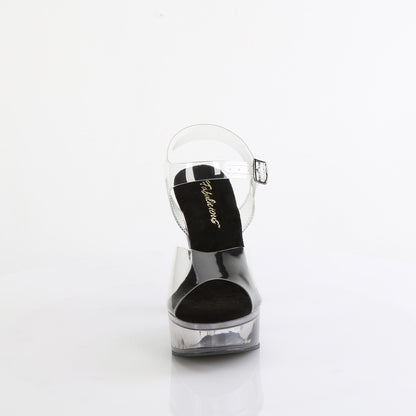 MARTINI-508 Fabulicious Smoke Tinted Pole Dancing Shoes.