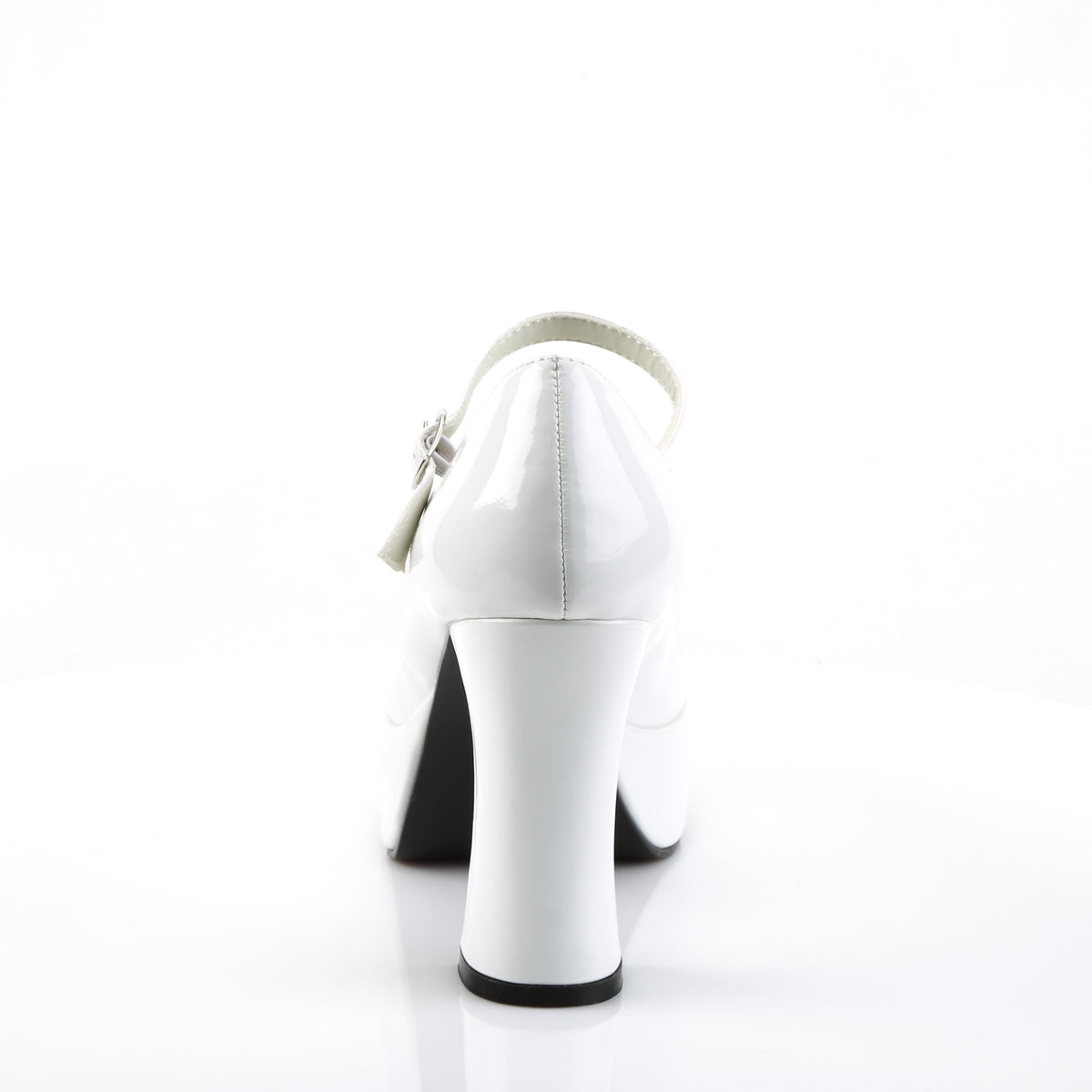MARYJANE-50 Funtasma 4" Heel White Women's Costume Shoes Funtasma Costume Shoes Footwear