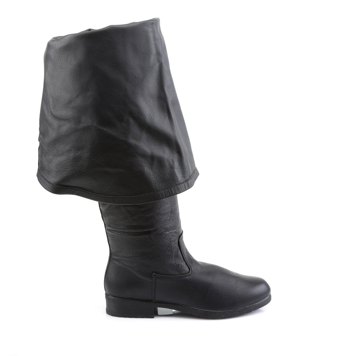 MAVERICK-2045 Black Leather Funtasma Fancy Dress Boots Funtasma Costume Shoes Fancy Dress