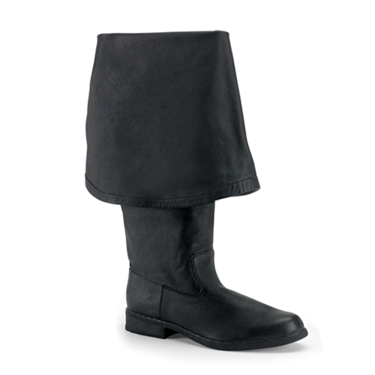 MAVERICK-2045 Black Leather Funtasma Fancy Dress Boots Funtasma Costume Shoes