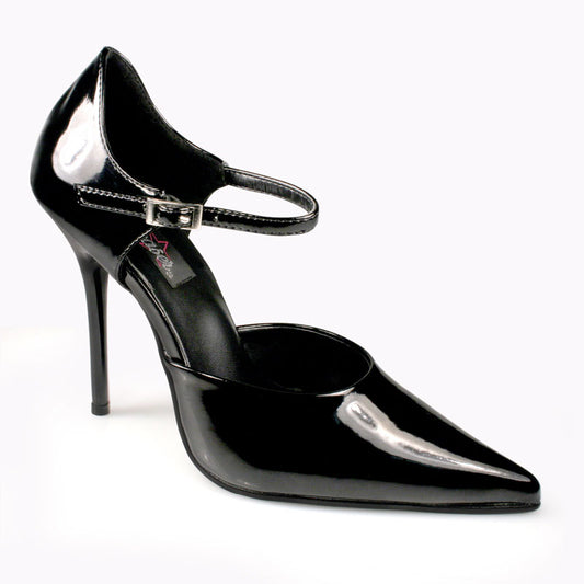 MILAN-25 Pleaser Blk Patent High Heel Alternative Footwear Discontinued Sale Stock