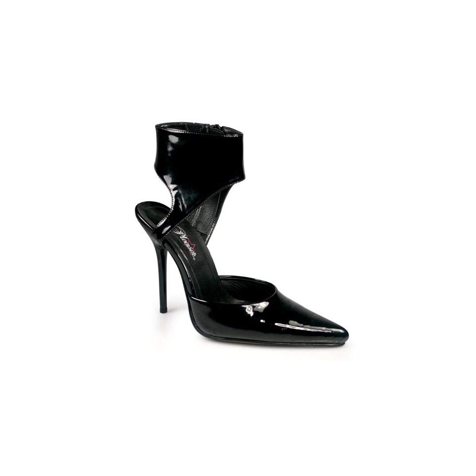 MILAN-38 Pleaser Blk Patent High Heel Alternative Footwear Discontinued Sale Stock