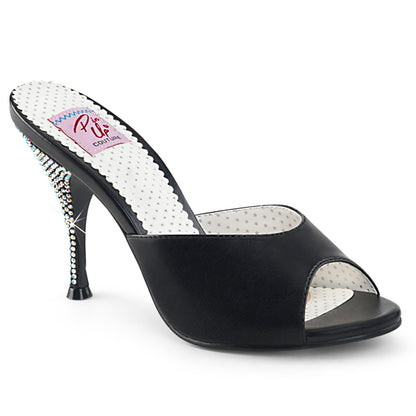 Monroe-05 Pin Up Couture Glamour 4 "каблука черная фетиш обувь