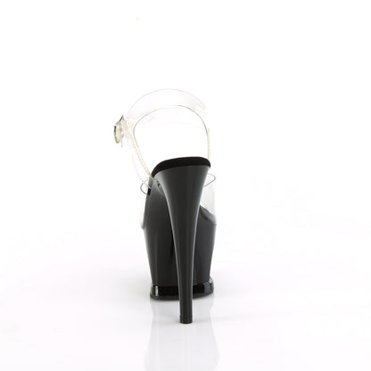 MOON-708DIA Pleaser Sexy Exotic Dancer 7 Inch Heels Diamond Design Shoes