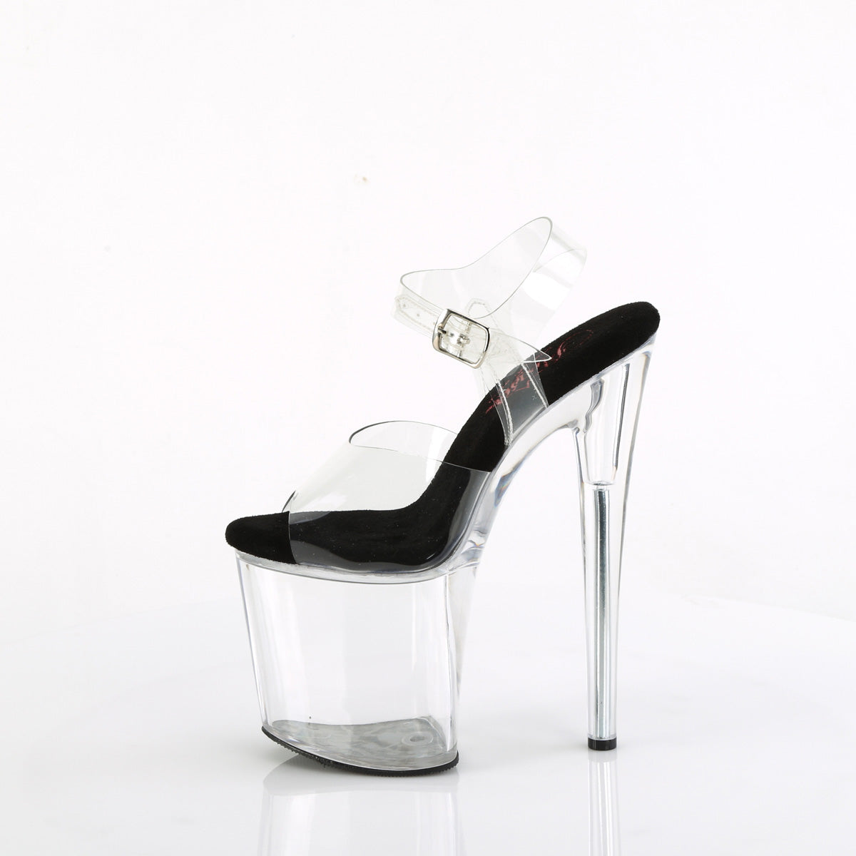 naughty 808 pleaser sexy footwear clr blk