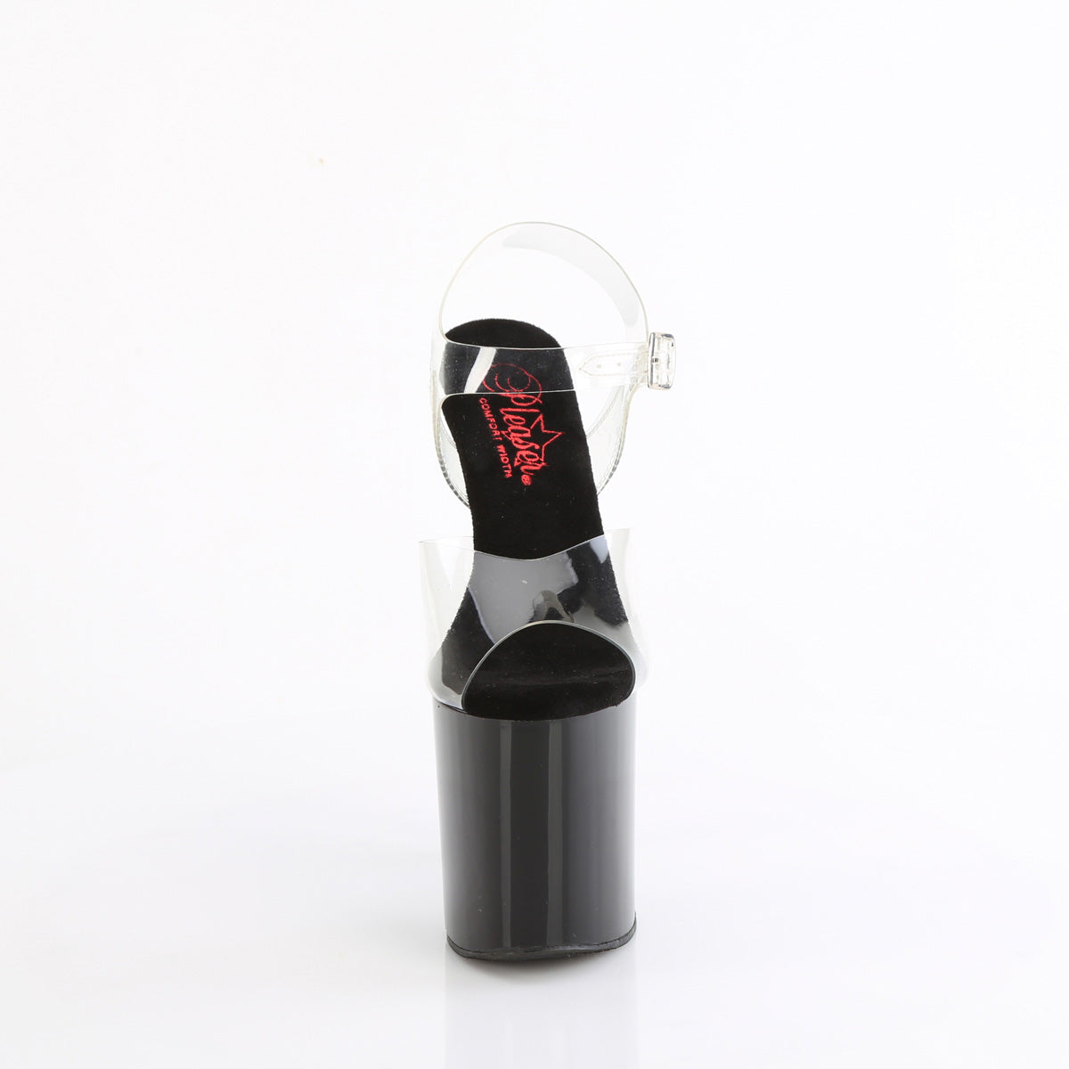 naughty 808 pleaser sexy footwear clr blk