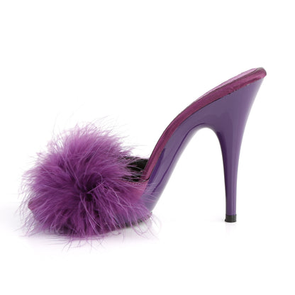 POISE-501F Fabulicious 5 Inch Heel Purple Sexy Shoes-Fabulicious- Sexy Shoes Pole Dance Heels