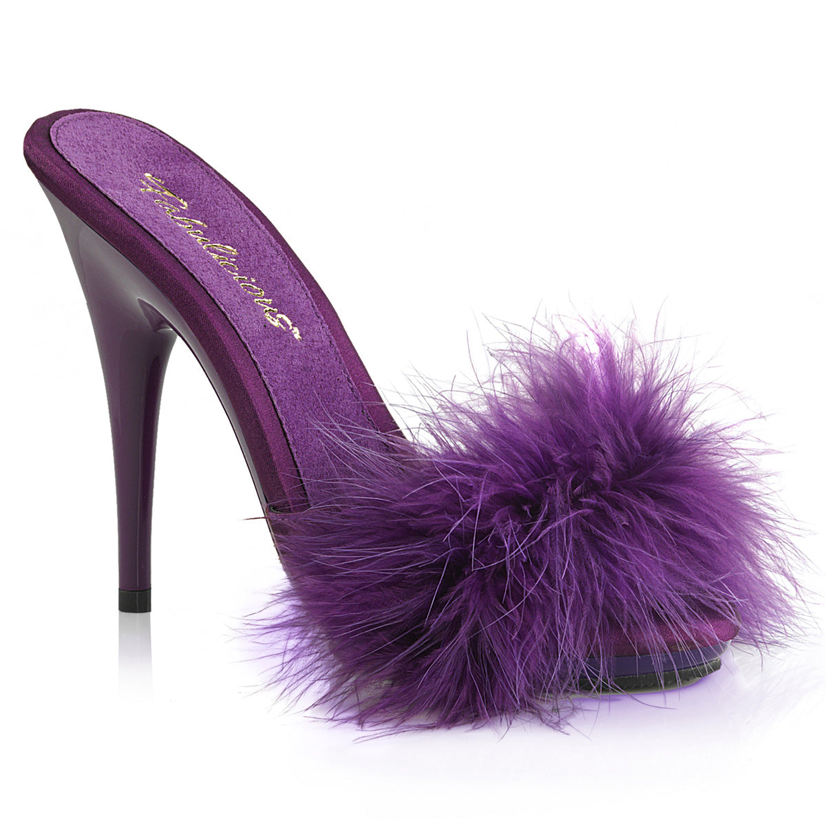 Poise-501F Fabulicious 5 inch Heel Purple Sexy Pantofi