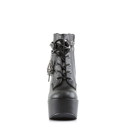 POISON-101 Demoniacult Alternative Footwear Women's Ankle Boots