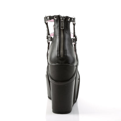POISON-25-1 Demoniacult Alternative Footwear Women's Ankle Boots