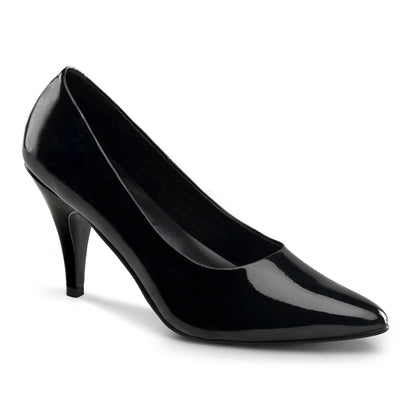 PUMP-420 Pleasers Funtasma 3 Inch Heel Black Patent Women's Sexy Shoe