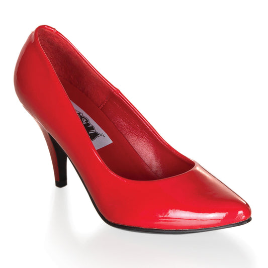PUMP-420 3 Inch Heel Red Women's Costume Shoes Funtasma Costume Shoes
