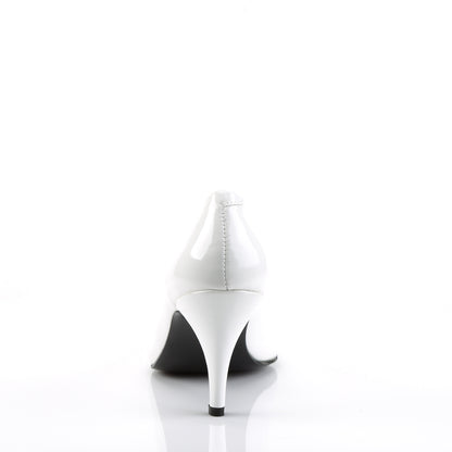PUMP-420 3 Inch Heel White Women's Sexy Shoe Funtasma Costume Shoes Footwear