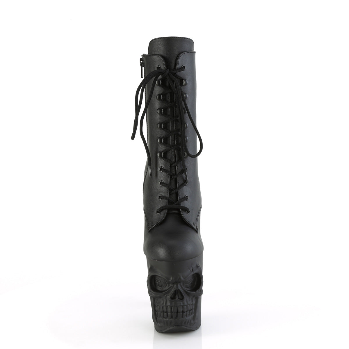 rapture 1020 pleaser black faux leather black matte shoes