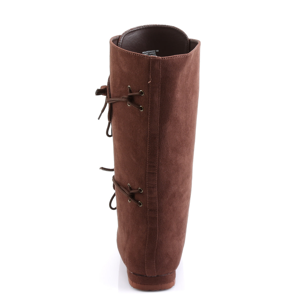 renaissance 104 funtasma brown microfiber shoes