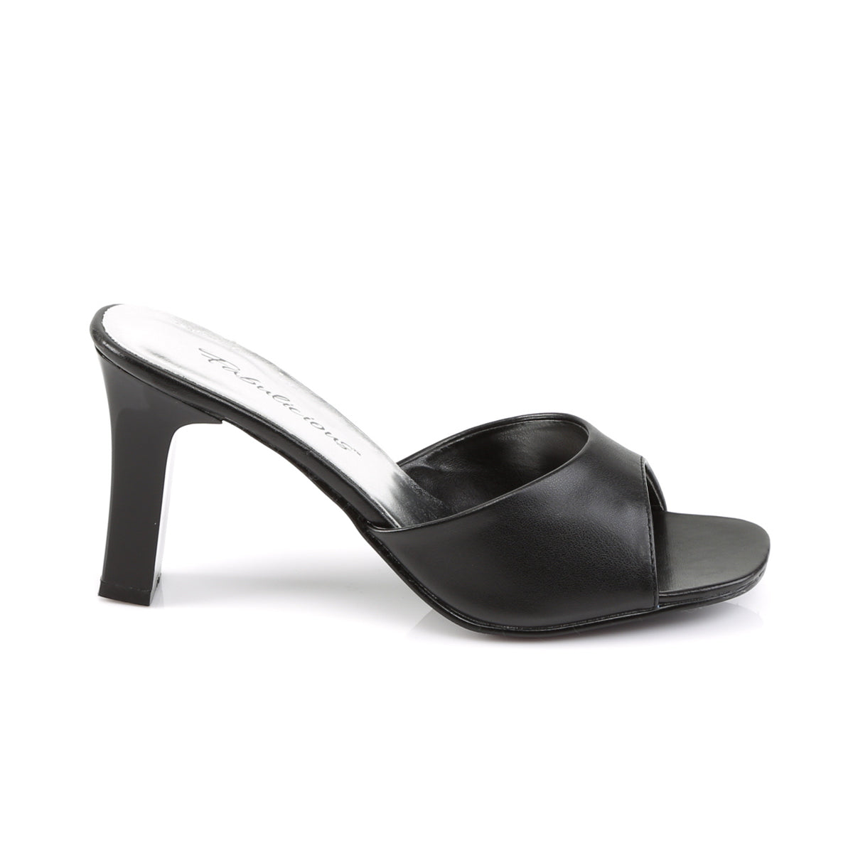 ROMANCE-301-2 Fabulicious 3 Inch Heel Black Sexy Shoes-Fabulicious- Sexy Shoes Fetish Heels