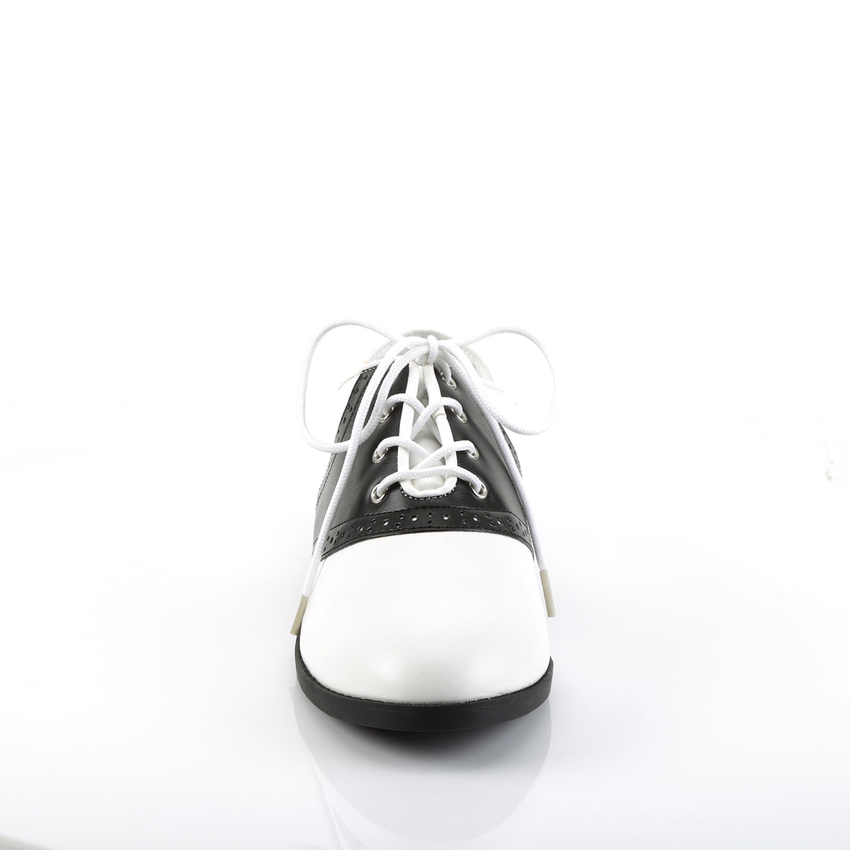 SADDLE-50 Funtasma Black and White Women's Costume Shoes Funtasma Costume Shoes Alternative Footwear