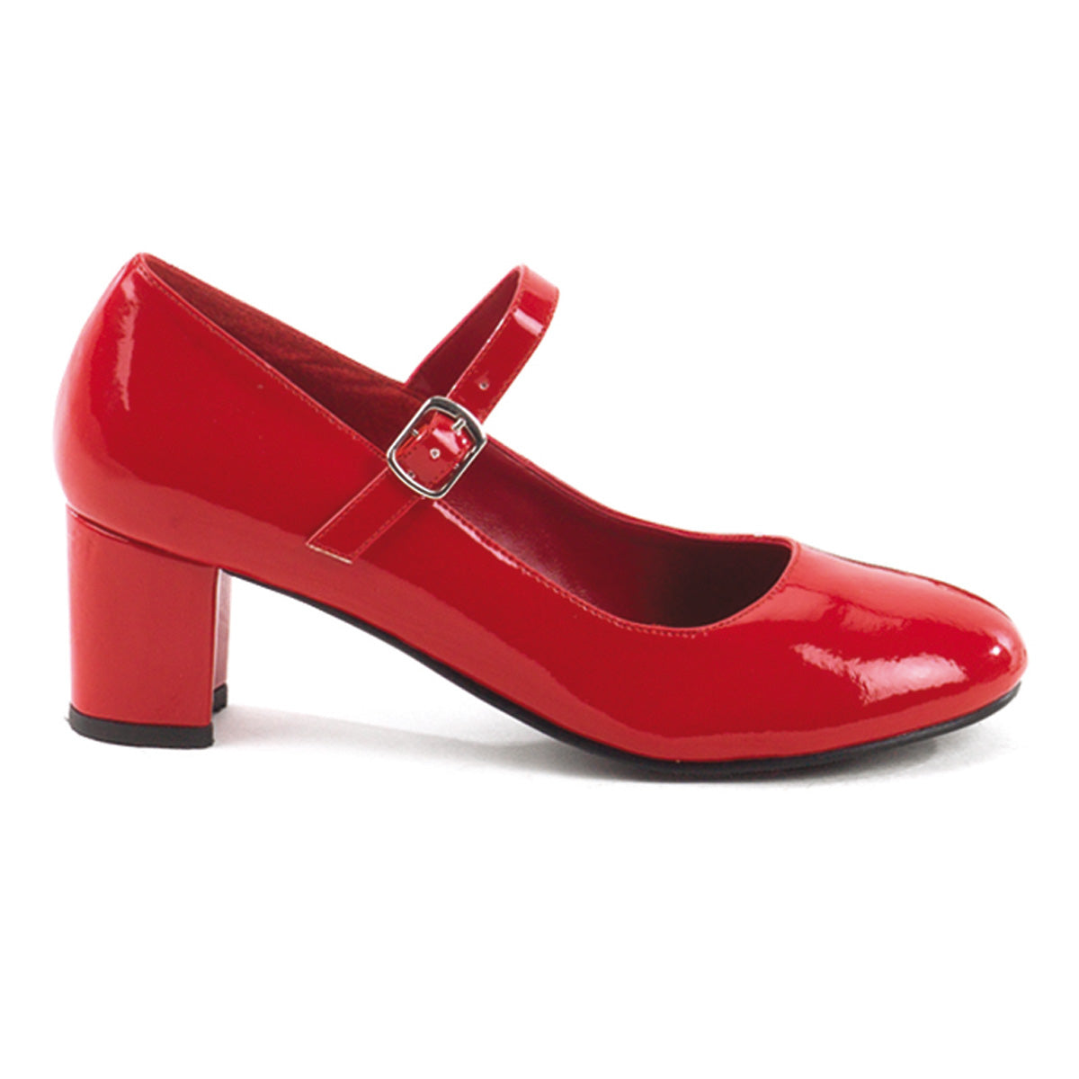 SCHOOLGIRL-50 2 Inch Heel Red Women's Costume Shoes Funtasma Costume Shoes