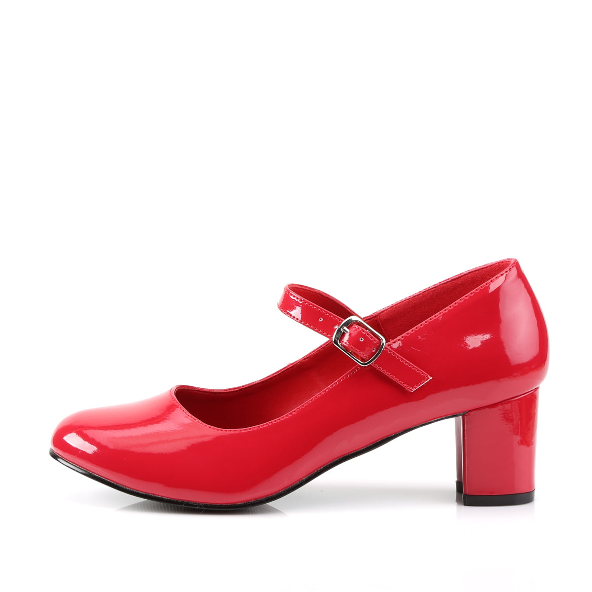 SCHOOLGIRL-50 2 Inch Heel Red Women's Costume Shoes Funtasma Costume Shoes 