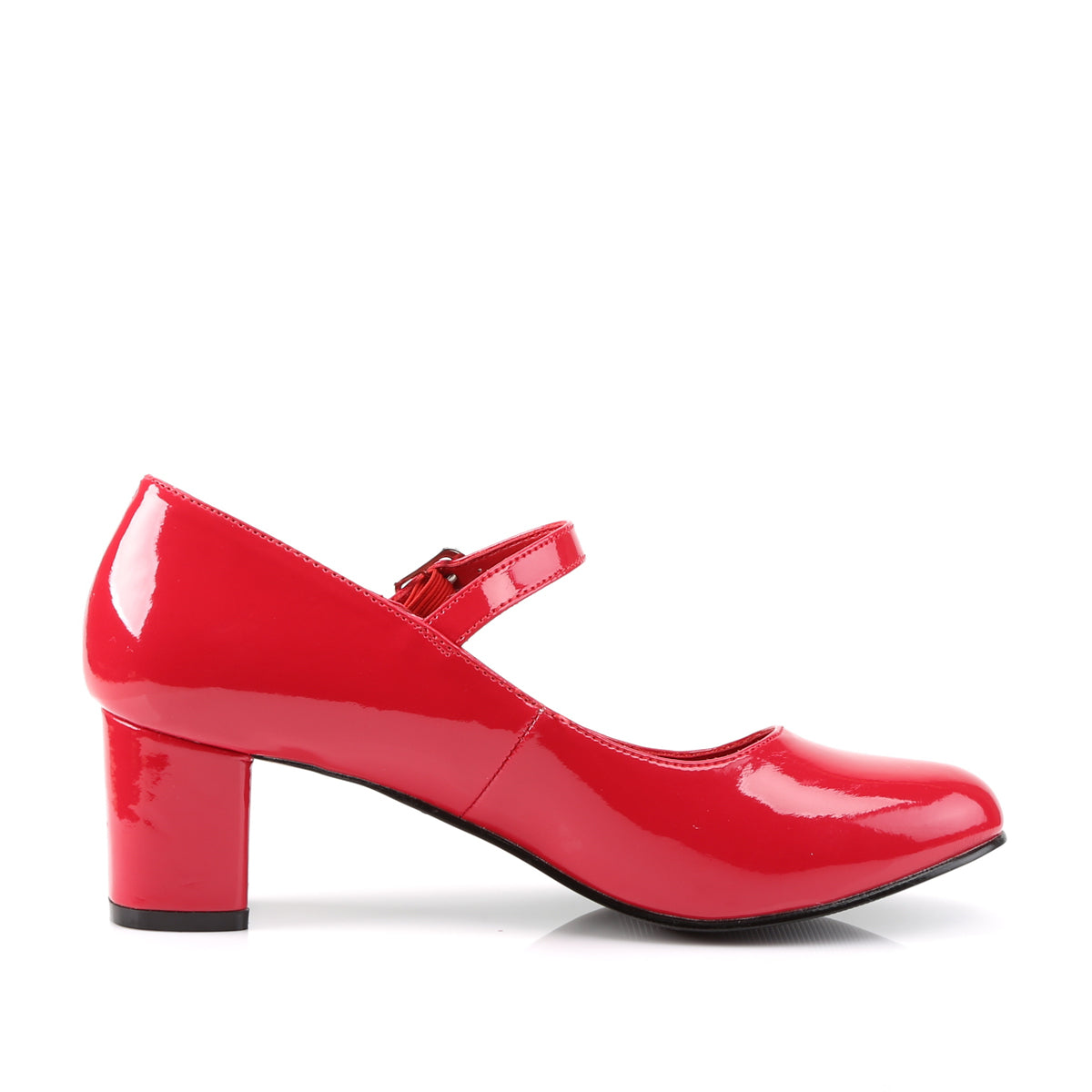 SCHOOLGIRL-50 2 Inch Heel Red Women's Costume Shoes Funtasma Costume Shoes Fancy Dress
