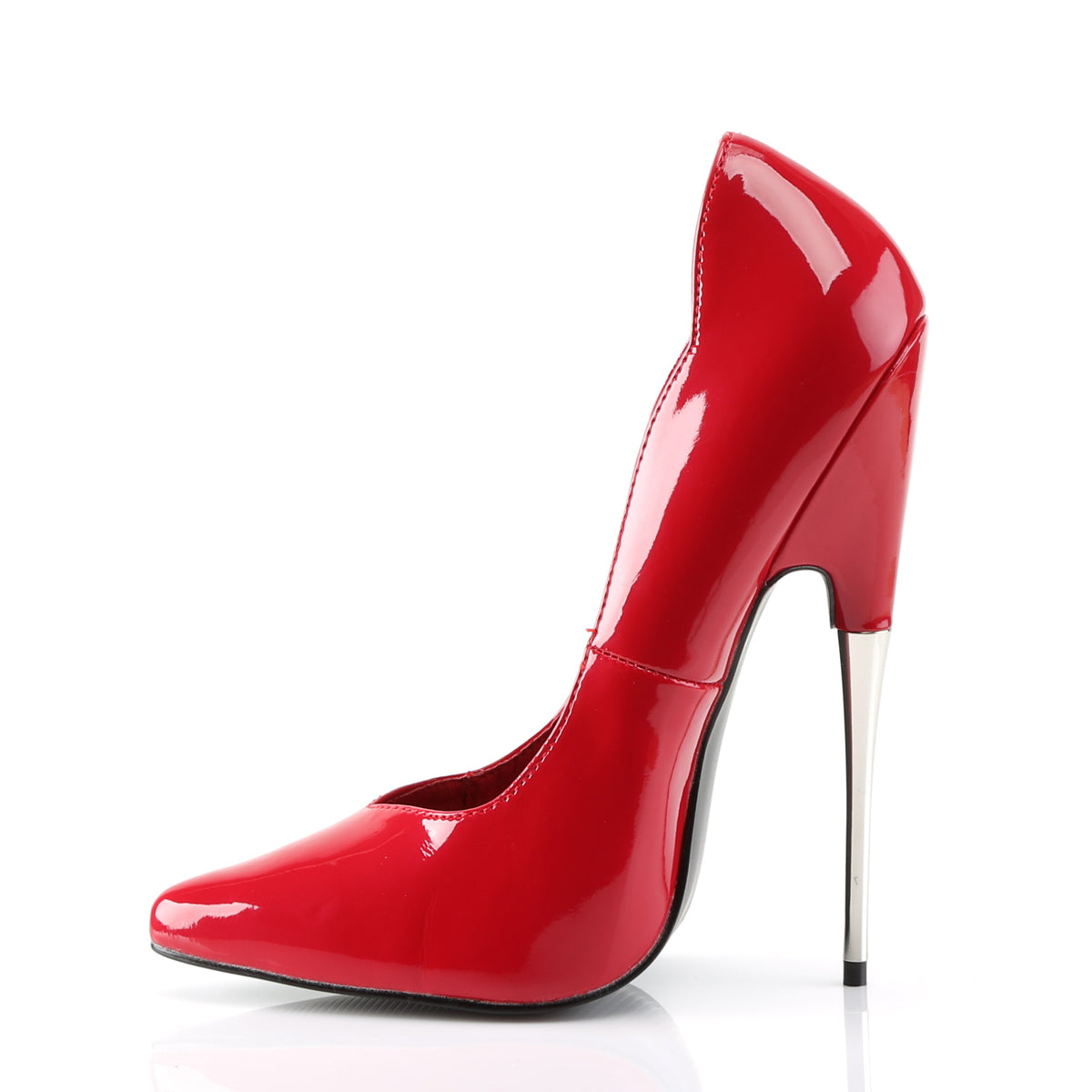 SCREAM 01 Devious Fetish Footwear 6 Inch Heel Red Shoes Devious Heels Pole Dance Heels