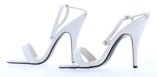 SEDUCE-201 Pleaser White Patent High Heel Alternative Footwear Discontinued Sale Stock