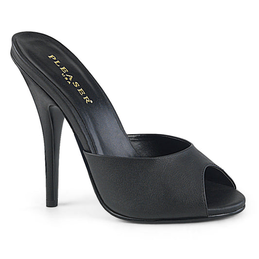 SEDUCE-101 Pleaser 5" Heel Black Fetish Footwear-Pleaser- Sexy Shoes