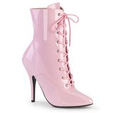 seduce 1020_pleaser_single_soles_ankle_mid calf_boots_pleasers_h _pink_patent