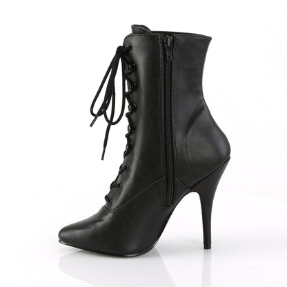 SEDUCE-1020 Pleaser 5 Inch Heel Black Fetish Footwear-Pleaser- Sexy Shoes Pole Dance Heels