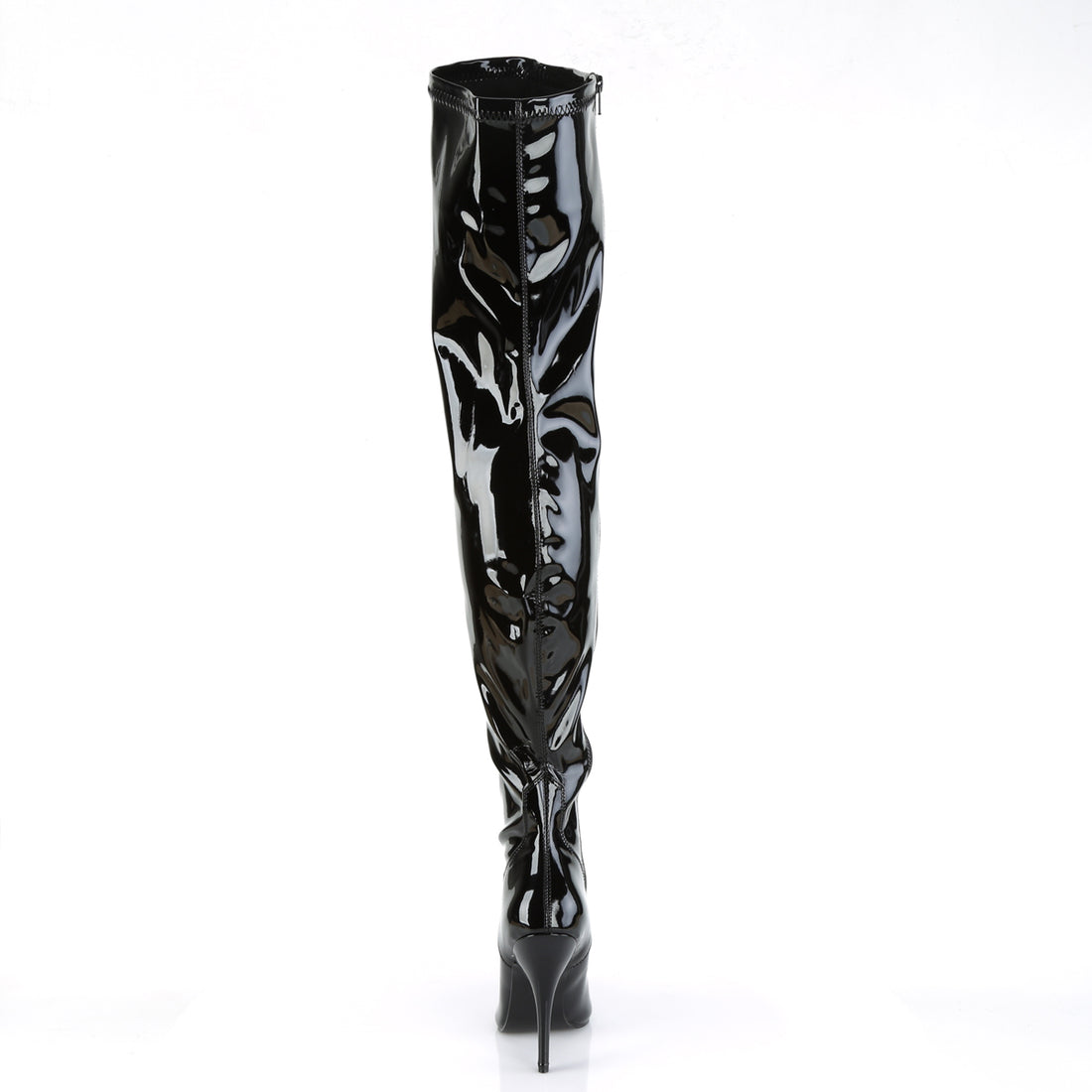 SEDUCE-3000 5 Inch Heel Black Stretch Patent Fetish Footwear – Pole ...
