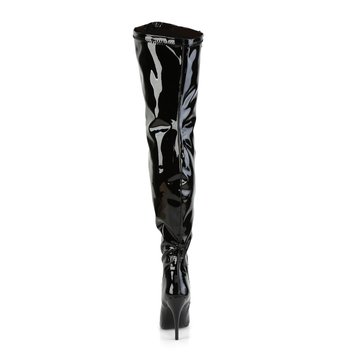 seduce 3000wc pleaser pink label single soles sexy black str faux leather fetish footwear