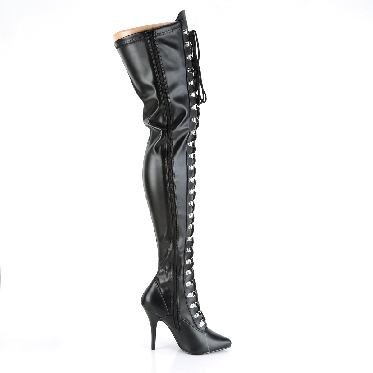 Tie up sale thigh high boots