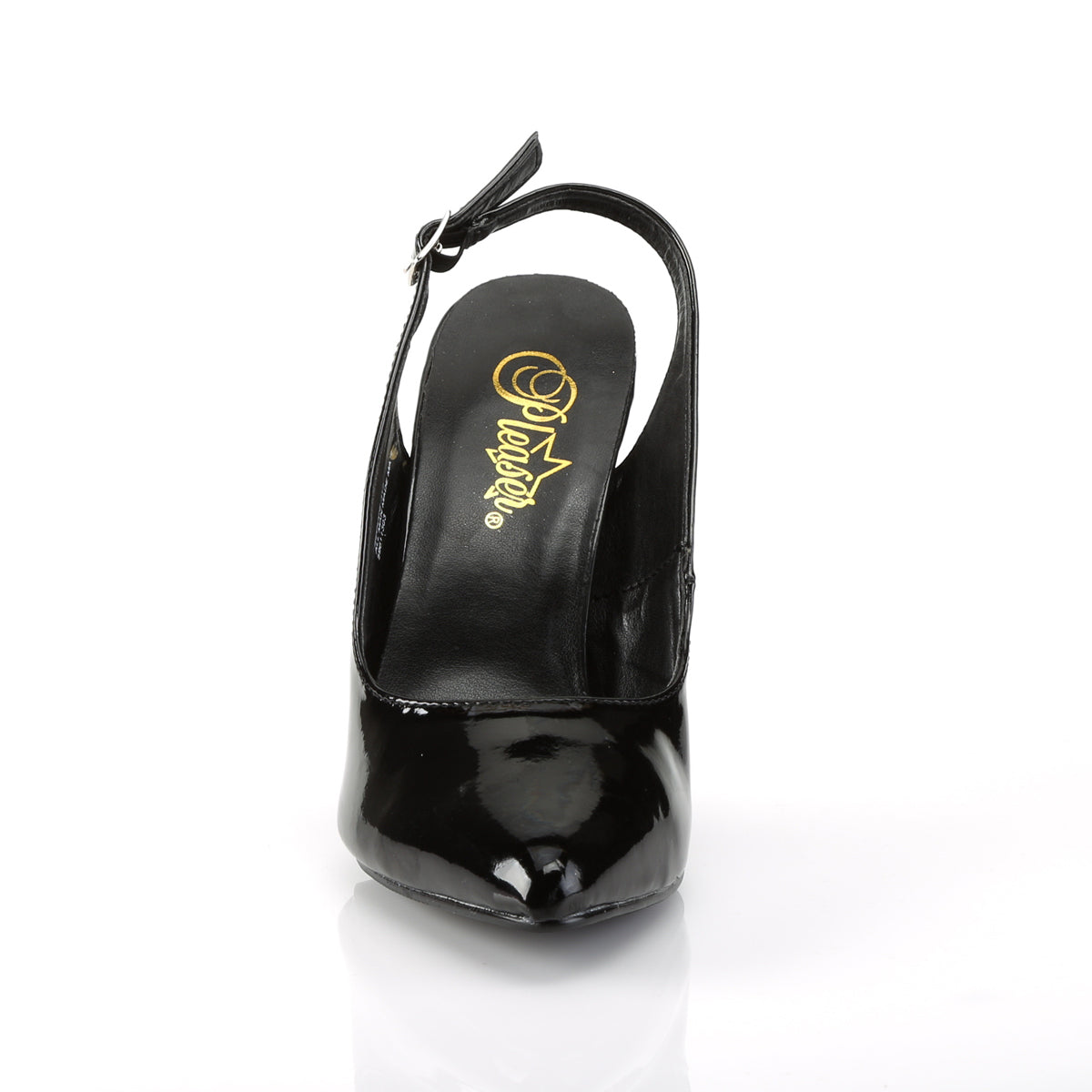 SEDUCE-317 Pleaser Shoe 5" Heel Black Patent Fetish Footwear-Pleaser- Sexy Shoes Alternative Footwear