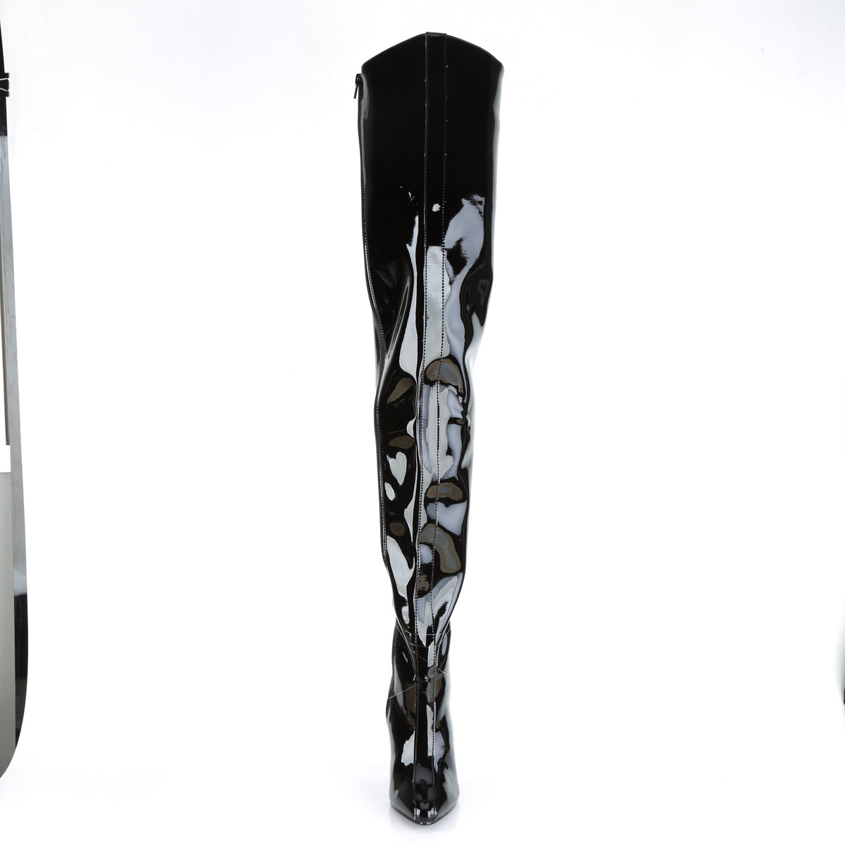 seduce 4010 pleaser sexy shoes 5 inch wide top crotch boots