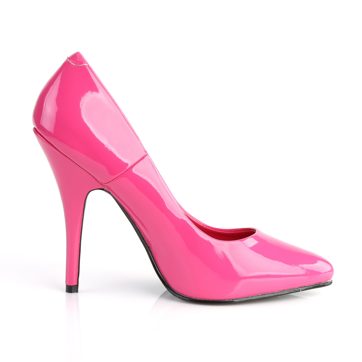 SEDUCE-420 Sexy Shoe 5" Heel Hot Pink Patent Fetish Footwear-Pleaser- Sexy Shoes Fetish Heels