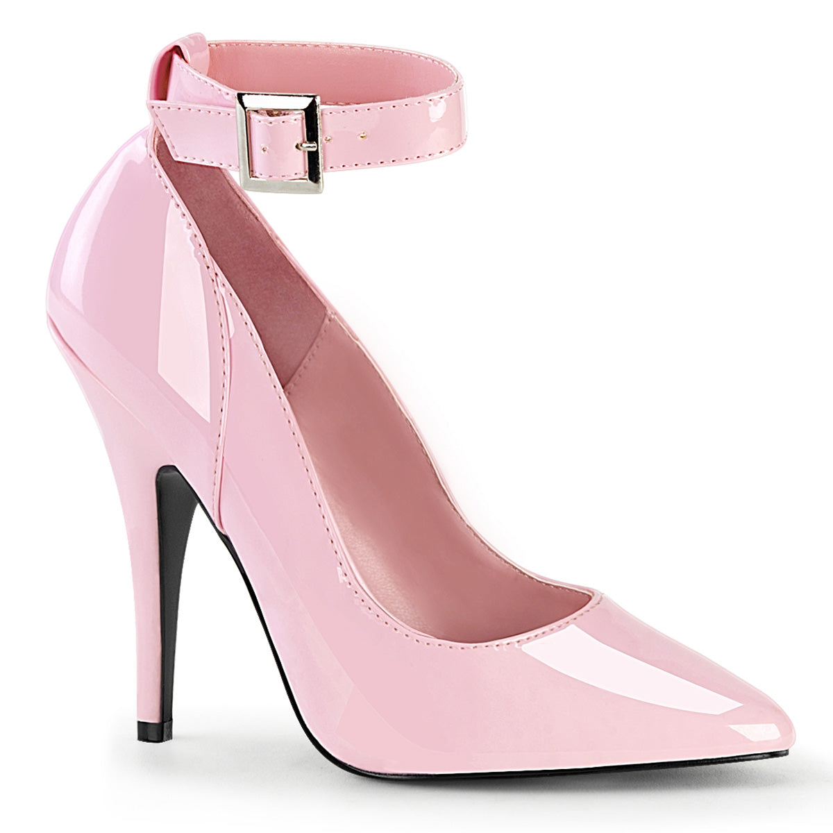 seduce 431_pleaser_single_soles_5_inch_heel_pleasers_b _pink_patent
