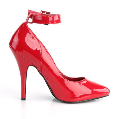 SEDUCE-431 Pleaser Sexy Shoe 5 Inch Heel Red Fetish Footwear-Pleaser- Sexy Shoes Fetish Heels