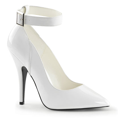 Seduce-431 Sexy schoenen 5 "Heel Witte Patent Fetish Schoenen