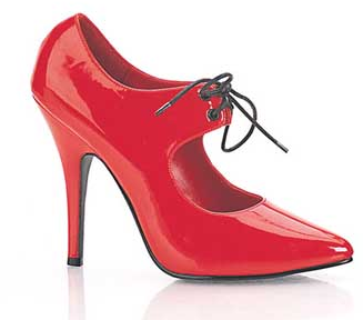 SEDUCE-451 Pleaser Red Patent High Heel Alternative Footwear Discontinued Sale Stock