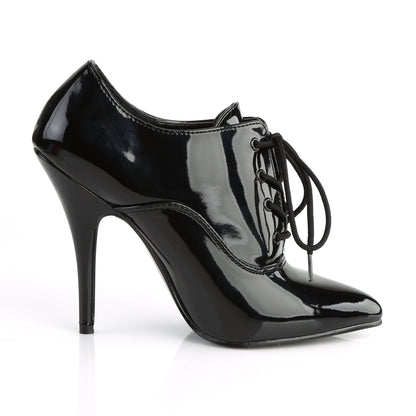 SEDUCE-460 Sexy Shoes 5" Heel Black Patent Fetish Footwear-Pleaser- Sexy Shoes Fetish Heels