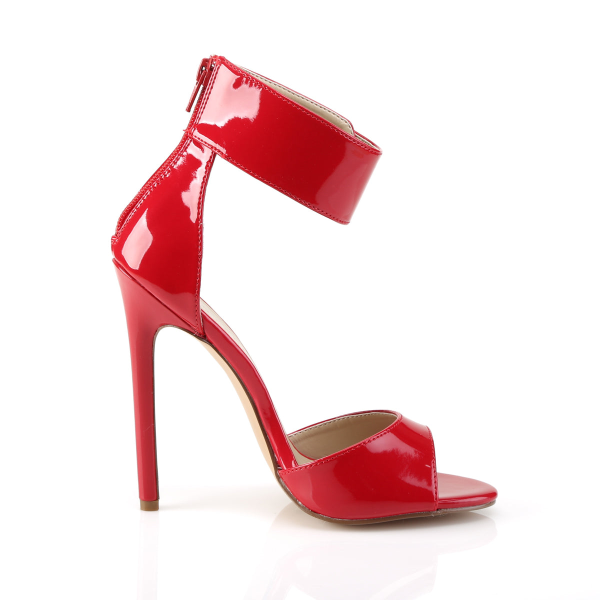 SEXY-19 Pleaser Shoes 5 Inch Heel Red Fetish Footwear-Pleaser- Sexy Shoes Fetish Heels