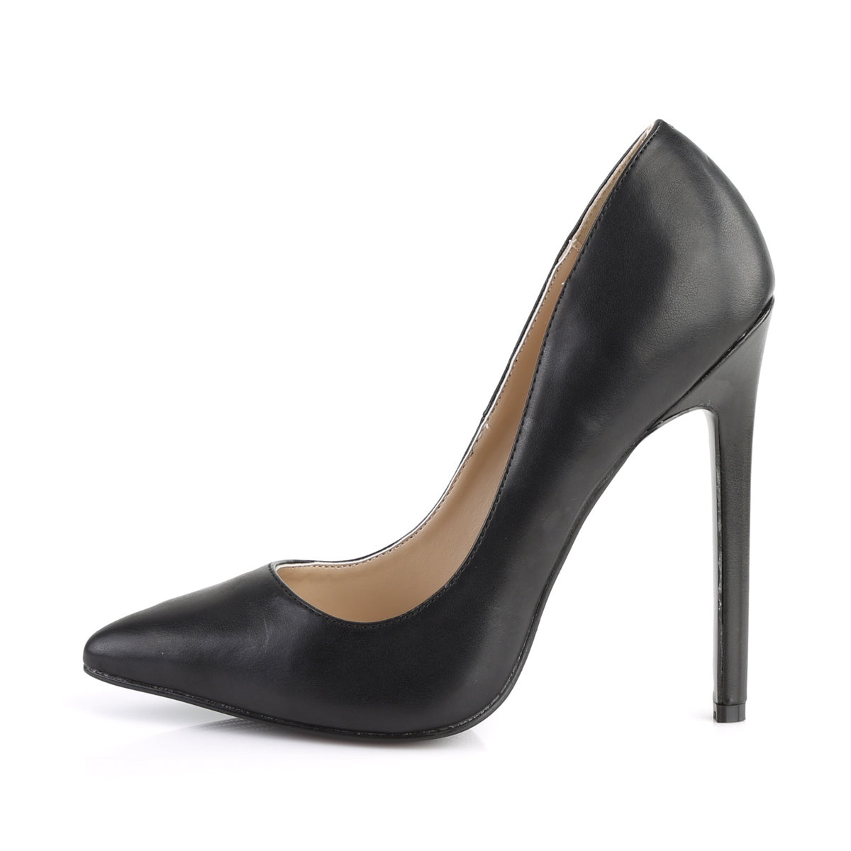 SEXY-20 Pleaser Shoes 5 Inch Heel Black Fetish Footwear-Pleaser- Sexy Shoes Pole Dance Heels