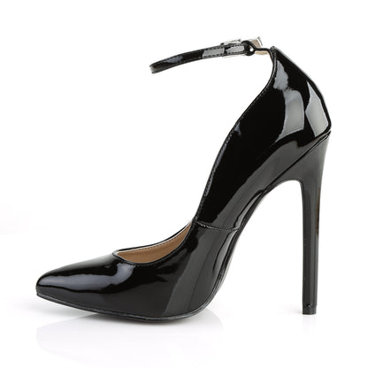 SEXY-23 Pleaser Shoes 5" Heel Black Patent Fetish Footwear-Pleaser- Sexy Shoes Pole Dance Heels